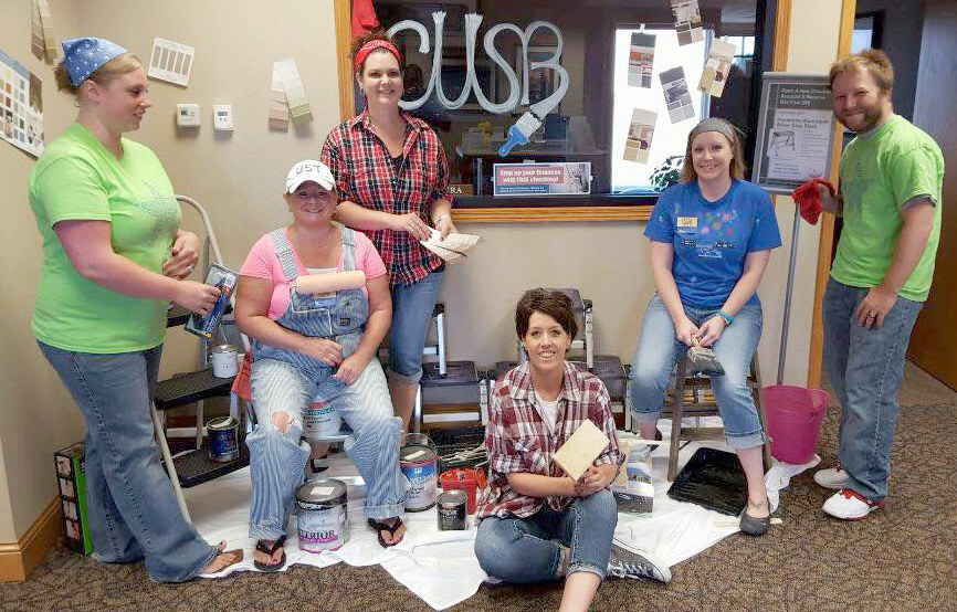 Charles City Office Checking Event