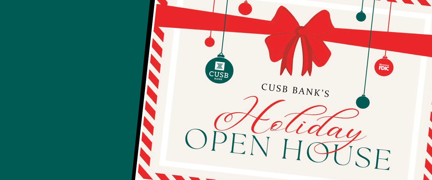 Join us for our Holiday Open House on Friday, Dec. 5th!