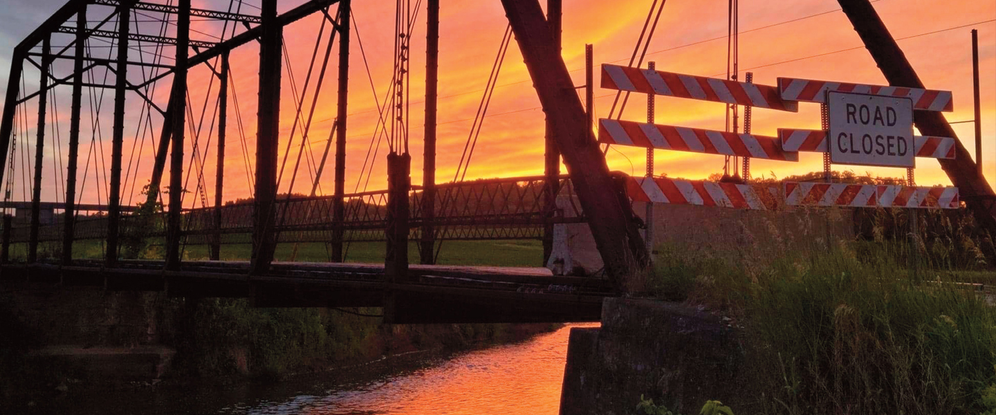 Hutchinson Bridge Sunset