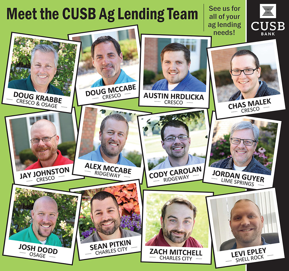 CUSB Ag Lending Team 2022
