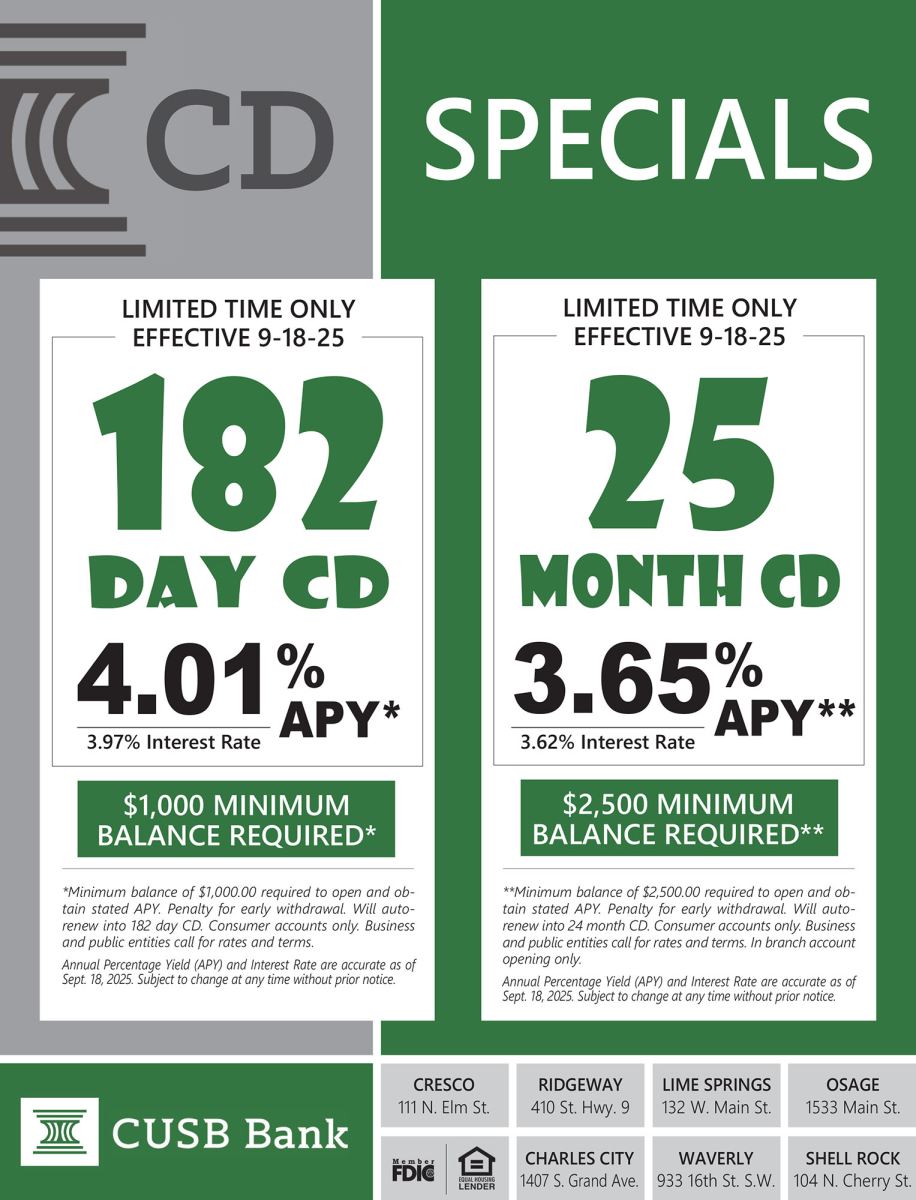 current CD specials
