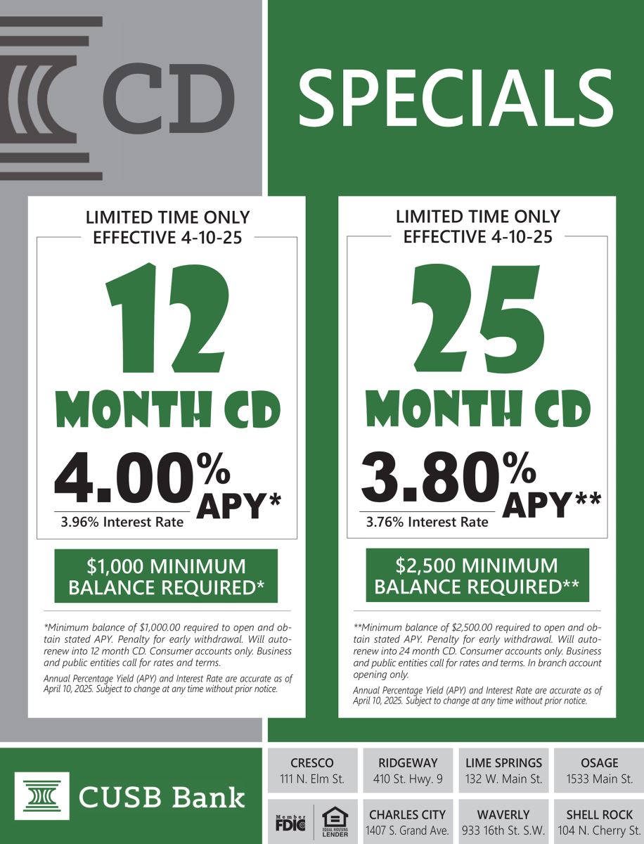 current CD specials