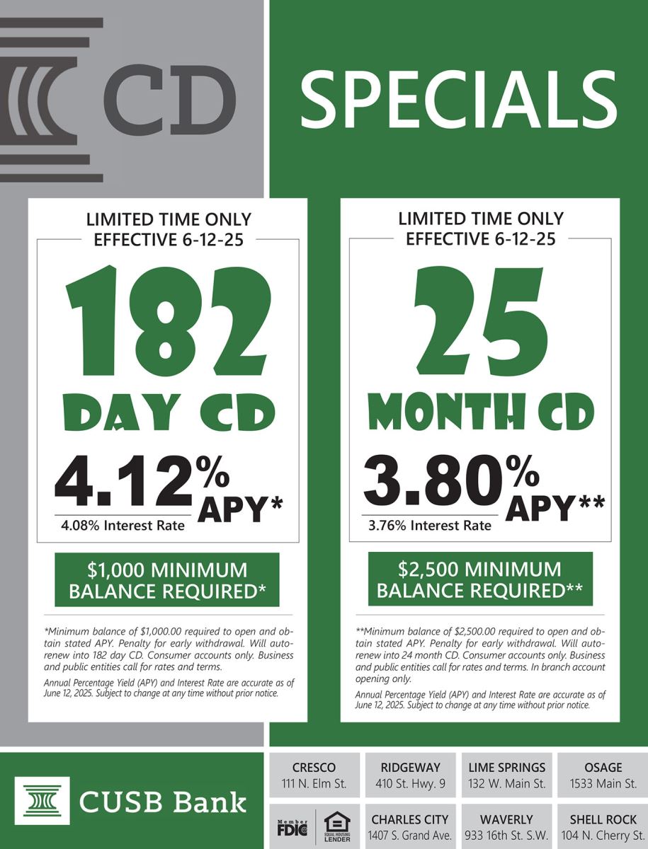 current CD specials
