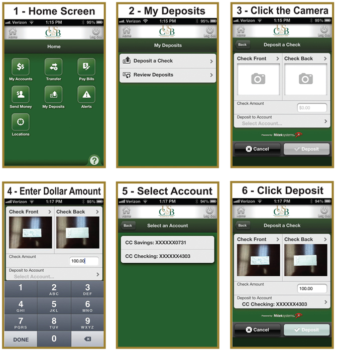 Mobile Banking Tool Instructions